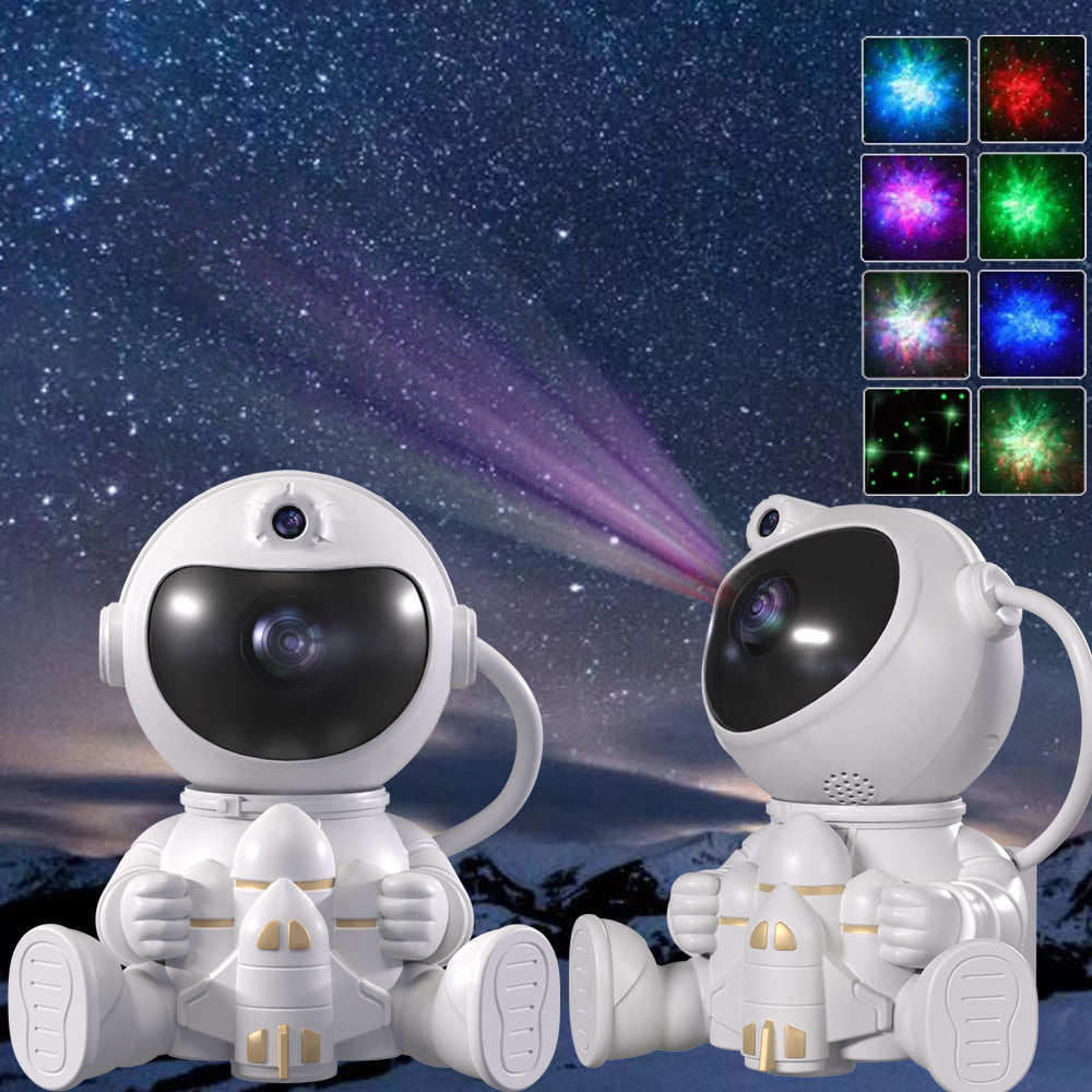 Astronaut Galaxy Projector Night Light with Remote Control(space shuttle)