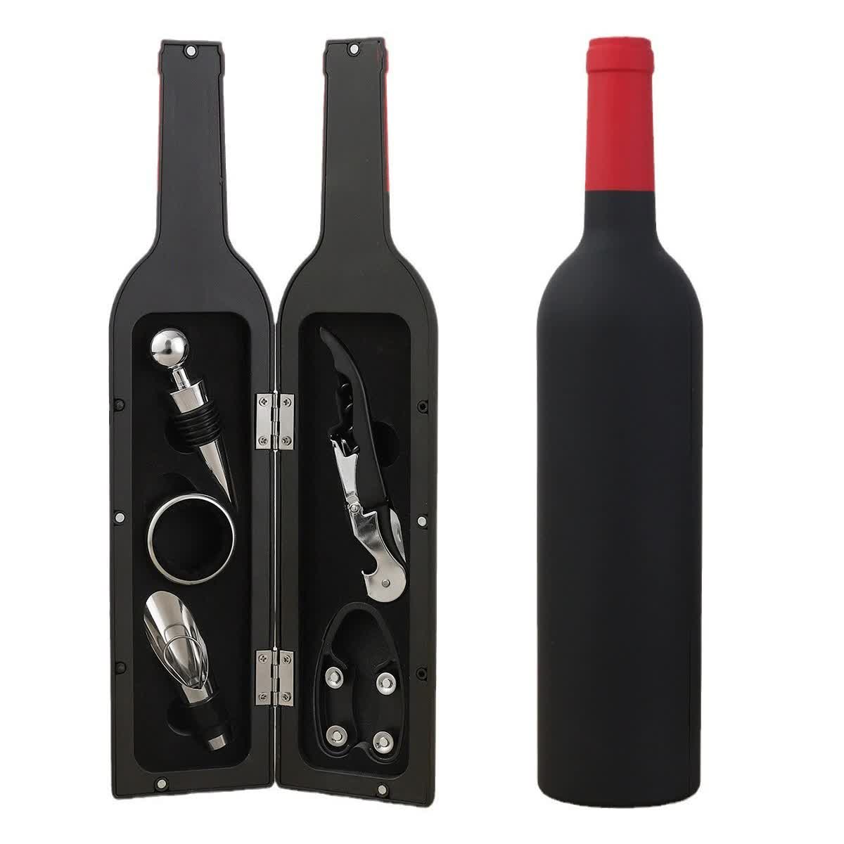 Creative Wine Opener Gift Set(5-Piece)- Luxury Wine Tools with Elegant Design