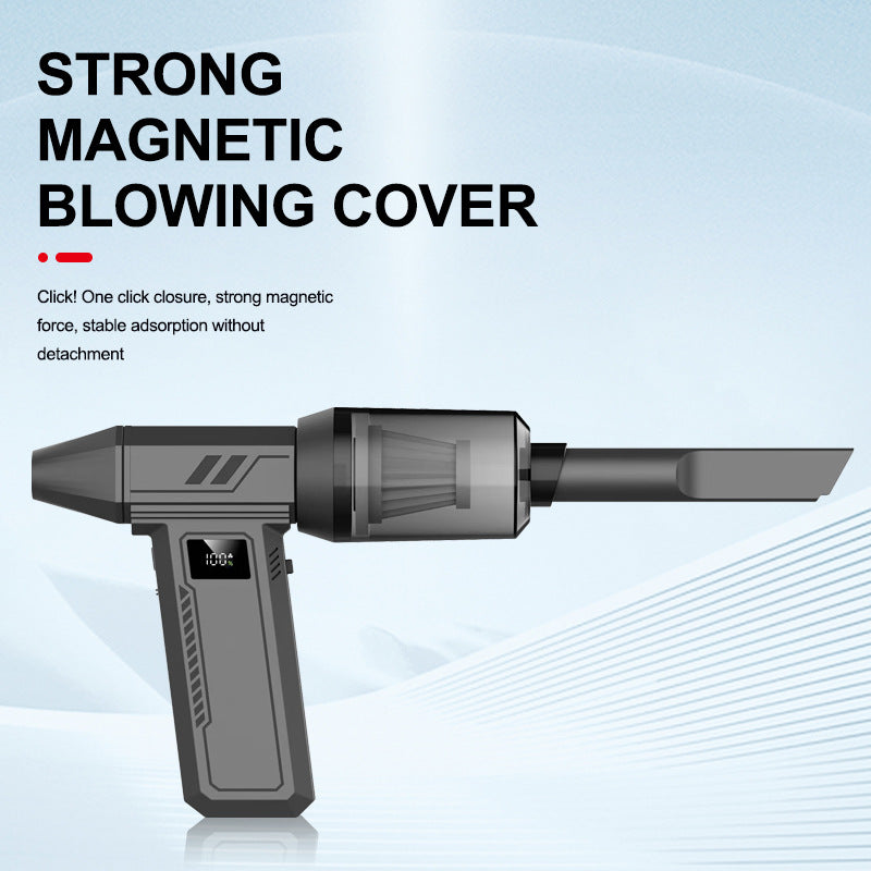 Black 130,000 Turn Compact Handheld Air Blower and Vacuum Cleaner with Dual Functionality product without the vac attachments