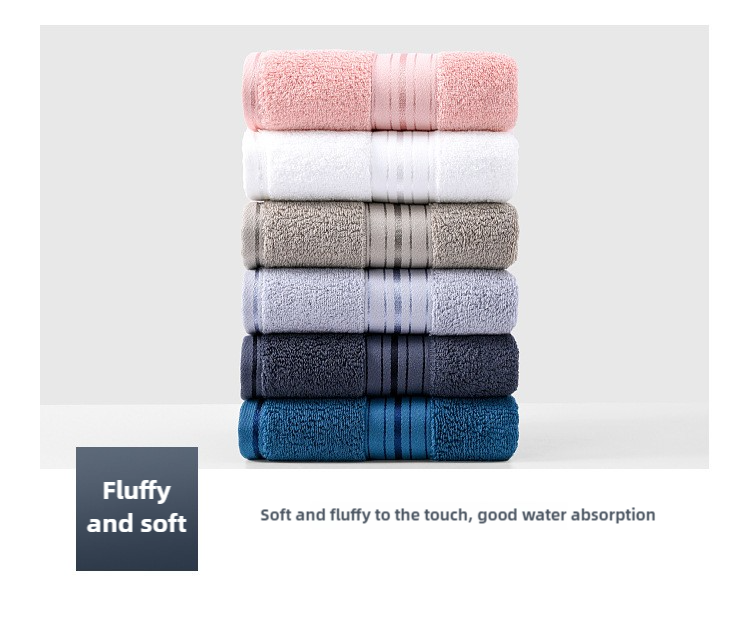 Dark Grey Luxury Cotton Towel Set Towel + Bath Towel - Quick Dry, Extra Thick & Absorbent, Perfect for Bath & Beach
