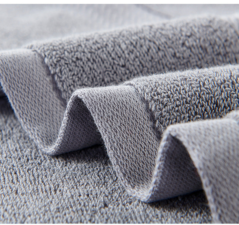 Light Brown Premium Thick Cotton Bath Towel for Adults - Soft and Absorbent Bathroom Towel