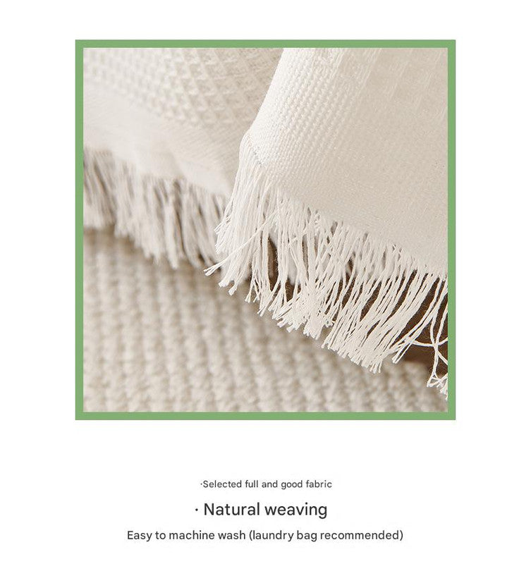 180*340CM Black Premium Polyester Sofa Throw Blanket, Multi-Seasonal Use, Sofa Protector