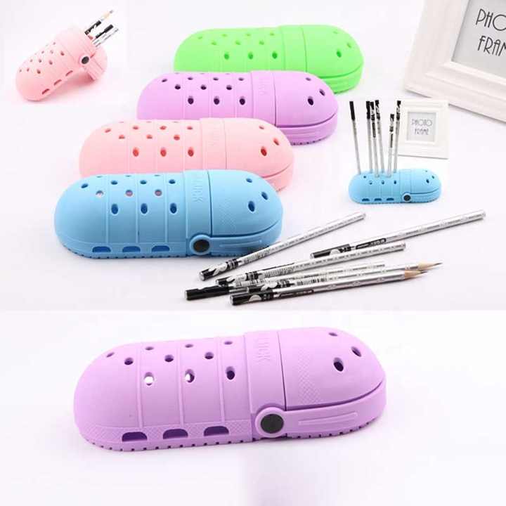 2 Pcs Blue Portable Makeup Brush Holder - Silicone Cosmetic Organizer with 21 Slots, Washable, 20x8x5cm, 170g makeup brush not included