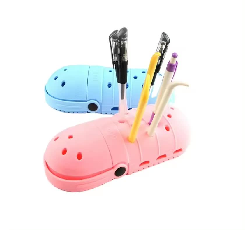 2 Pcs Blue Portable Makeup Brush Holder - Silicone Cosmetic Organizer with 21 Slots, Washable, 20x8x5cm, 170g makeup brush not included