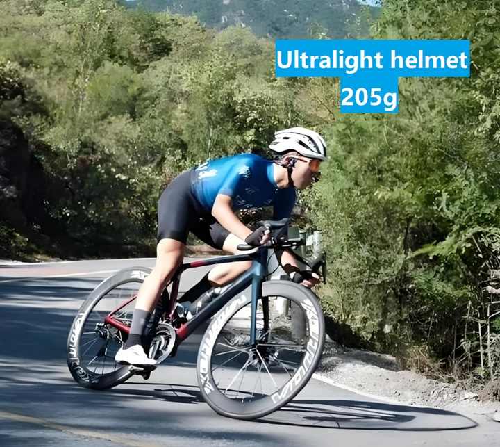 Dark Blue And Black Gradient Lightweight Adult Bicycle Helmet - Adjustable Fit Road & Mountain Bike Safety Headgear (57-62cm)