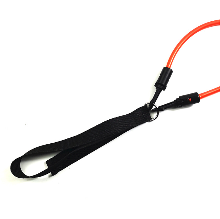 Yellow Flippers Training Stroke 20lbs Swim Resistance Band Trainer - Dry-Land Arm Strength & Stroke Exercise Cords