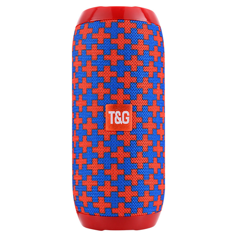 Red cross red Portable Bluetooth Speaker - HiFi 360 Degree Audio Wireless Mini Speaker, Support Hands-free Calling
