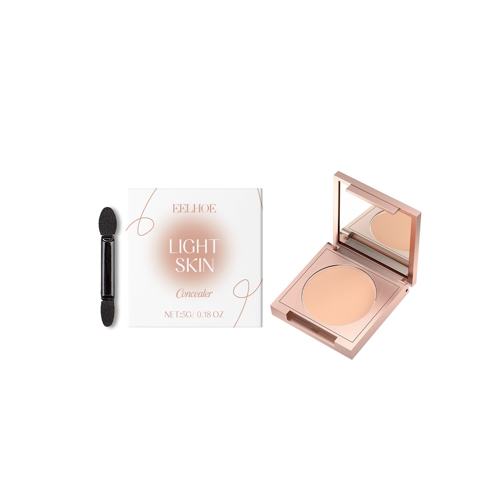 Professional Concealer with Long-Lasting Coverage Light skin tone
