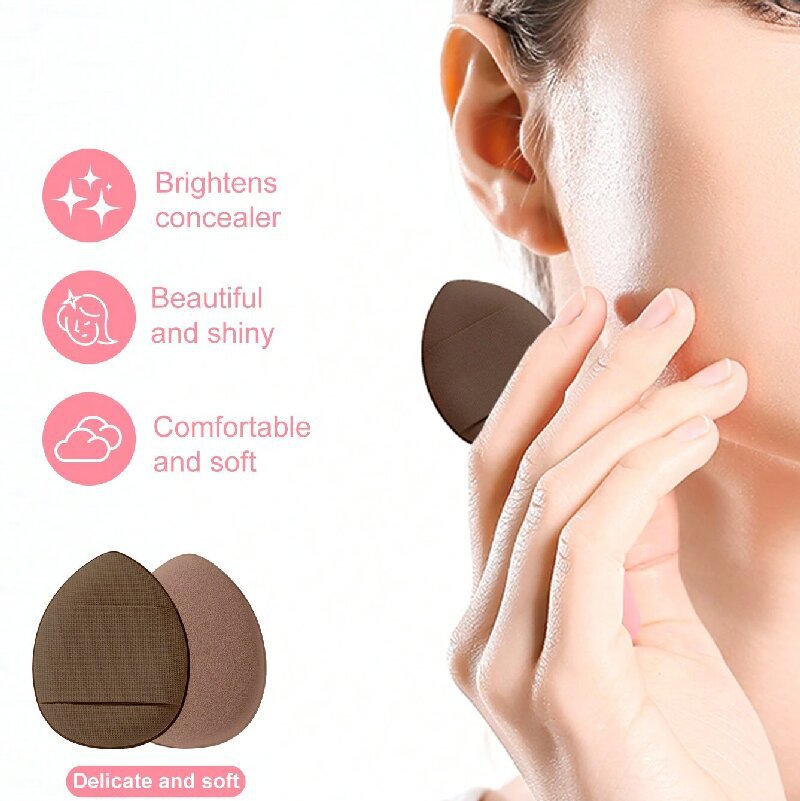 40-Piece Ultimate Beauty Tool Kit for Face Cleansing and Makeup Brown