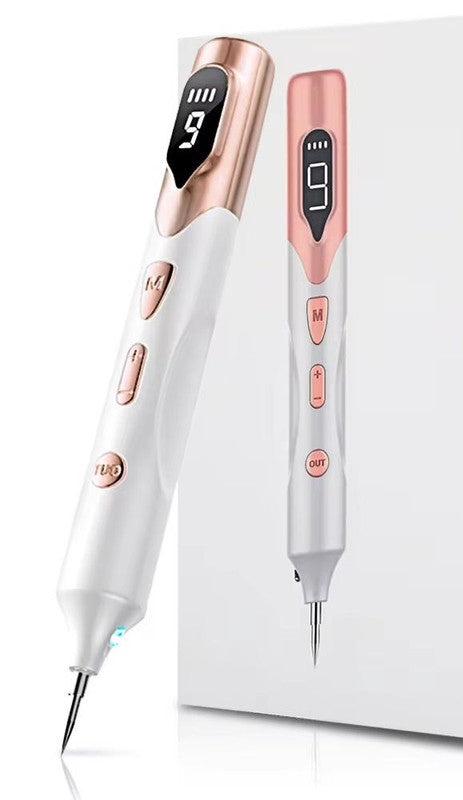 Professional 9-Level Skin Tag & Spot Remover Pen - USB Rechargeable Beauty Device gold