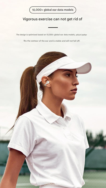 Stylish TWS Wireless Earbuds with Real-Time AI Translation - Immersive Sound & Touch Control Gray