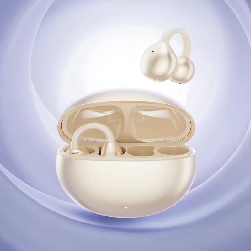 Stylish TWS Wireless Earbuds with Real-Time AI Translation - Immersive Sound & Touch Control Skin color