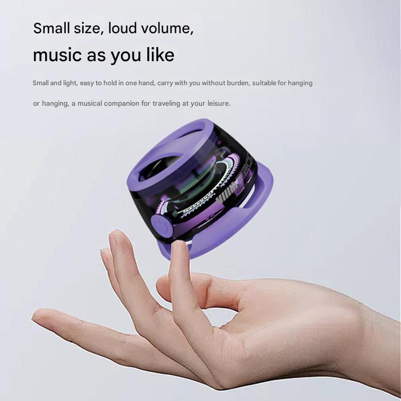 G300 Magnetic Suction Bluetooth Speaker - RGB Lights, 40mm Driver, 6H Playtime Green