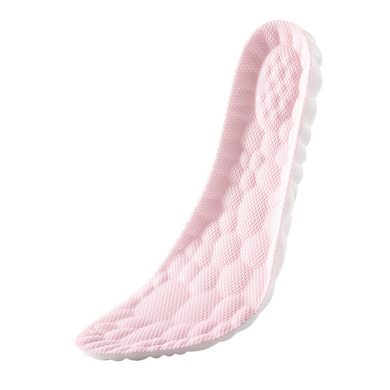 5 pcs Pink 4D Cloud Technology Shoe Inserts - High Rebound, Super Soft, Breathable, Athletic Support size : 35-36/235mm