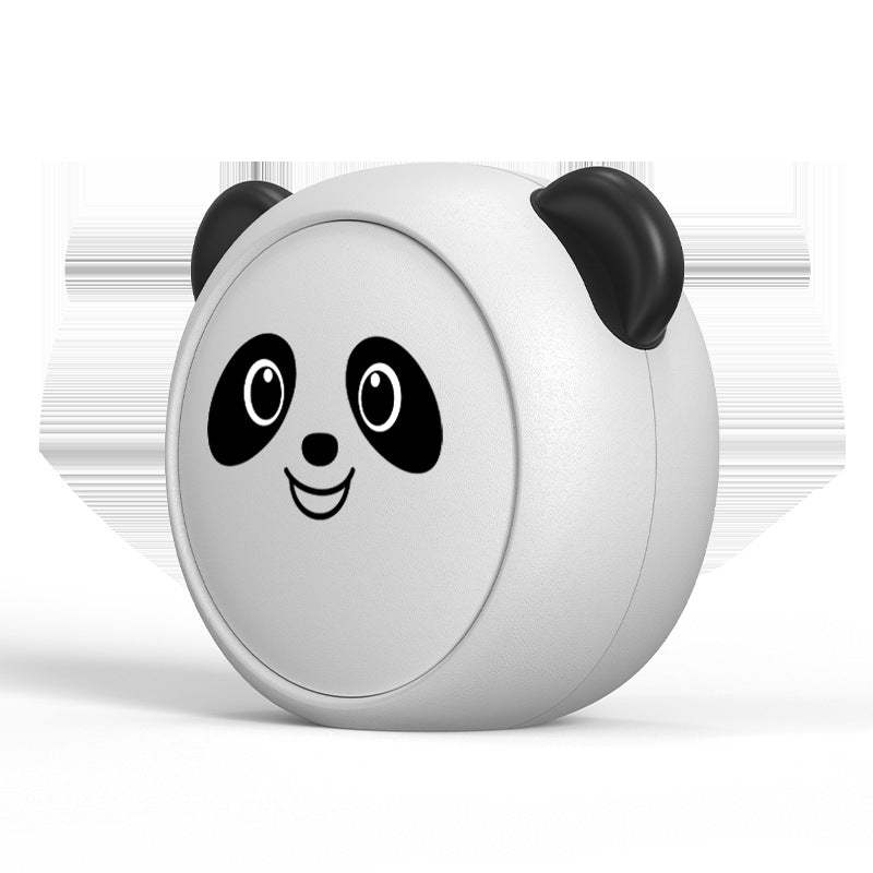 Cute UV Toothbrush Sanitizer Holder - Wall Mounted, Portable for Travel Black ears bear