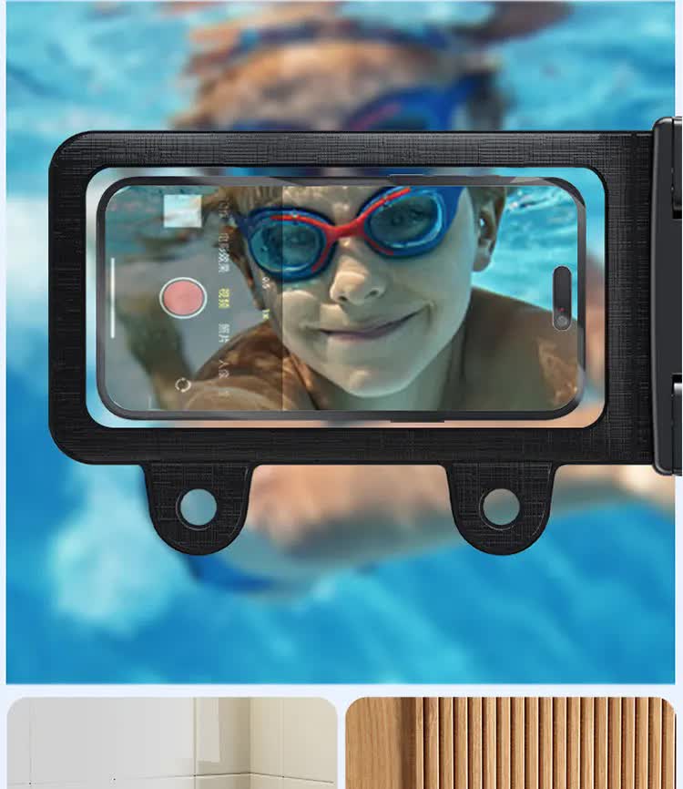 Mint Green 2-Pack Universal IPX8 Waterproof Phone Pouch with Lanyard - Touch Sensitive Case for Swimming & Outdoor Sports