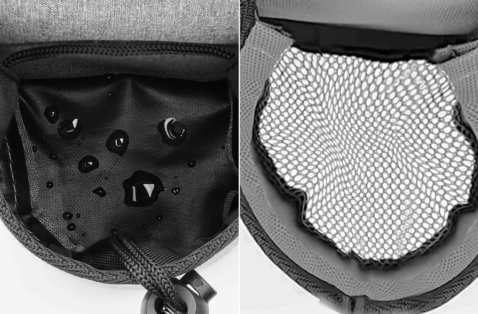 2 Pcs Grey Hands-Free Luggage Handle Travel Cup Holder & Organizer Pouch