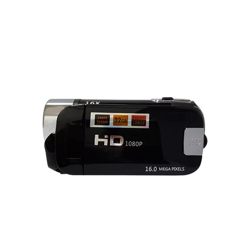 White Capture Life's Moments: HD 1080P Digital Camcorder - 16MP Photos, 16X Digital Zoom, 2.7 LCD Screen"