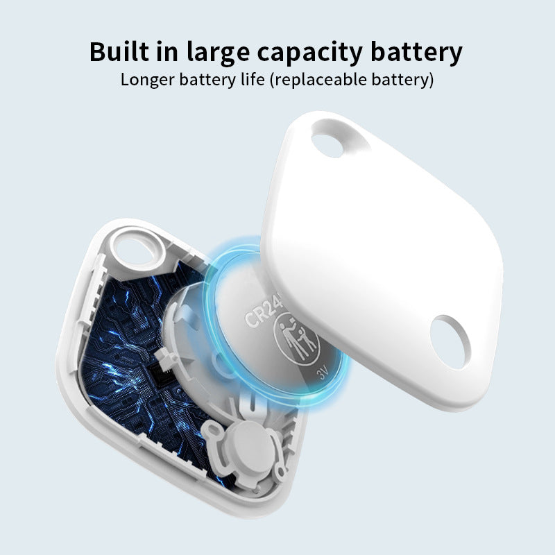Yellow Smart Item Locator Tag for Android - Google Find My Device Compatible, Anti-Lost Tracker