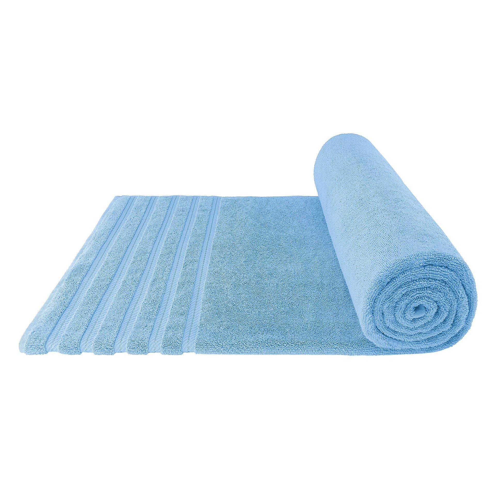 Yellow Luxury 6-Piece Combed Cotton Towel Bale Set - Ultra Soft & Absorbent Bath, Hand, Face Towels