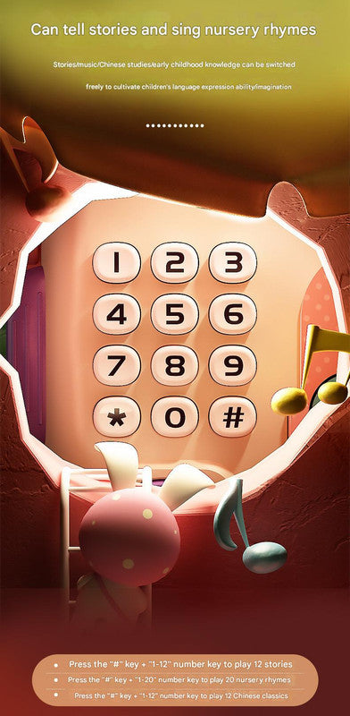 Interactive Kids' Piggy Bank Safe with Music, Stories & Password Lock Yellow