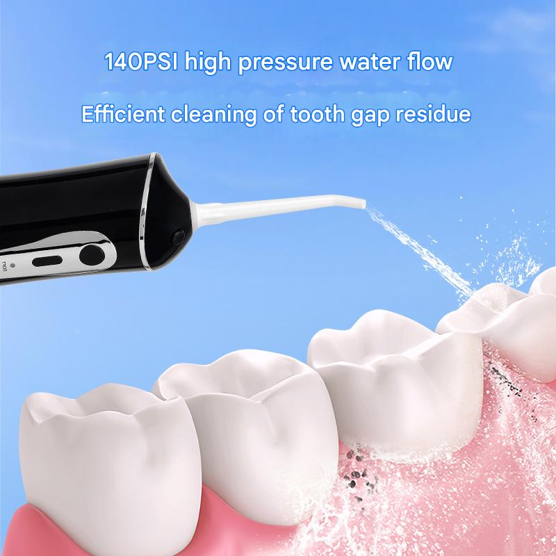 CharmHome Portable Oral Irrigator - 3 Modes, 140 PSI, IPX7 Waterproof Pink