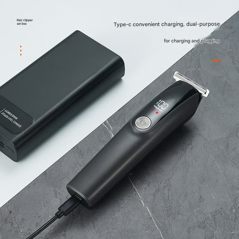 5-in-1 Professional Men's Grooming Kit - Cordless Hair Clipper, Beard Trimmer Silver