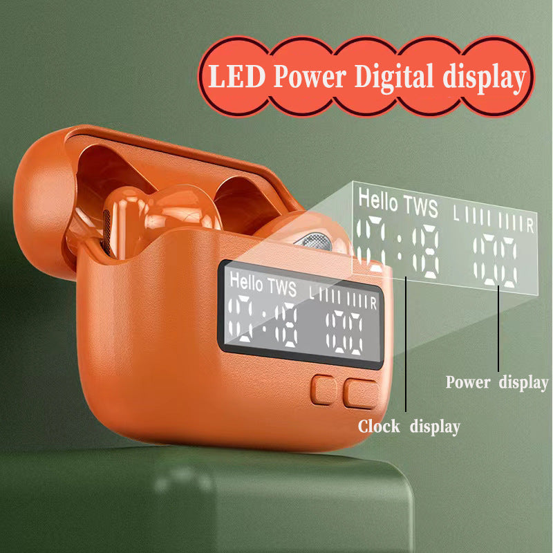 Hi-Res Audio In-Ear Monitor Earphones - Ergonomic Design, Dynamic Driver, with Mic & 3.5mm Jack Orange