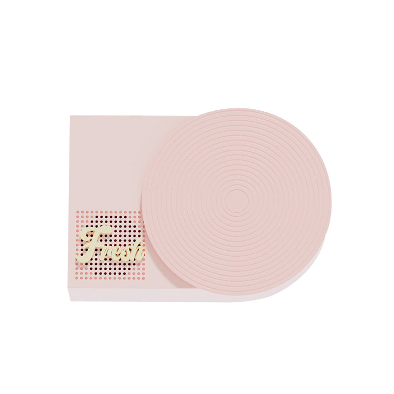 Retro Phonograph Bluetooth Speaker - Rotating Disc, Bluetooth 5.3, AUX/TF Card, 8H Playtime Pink