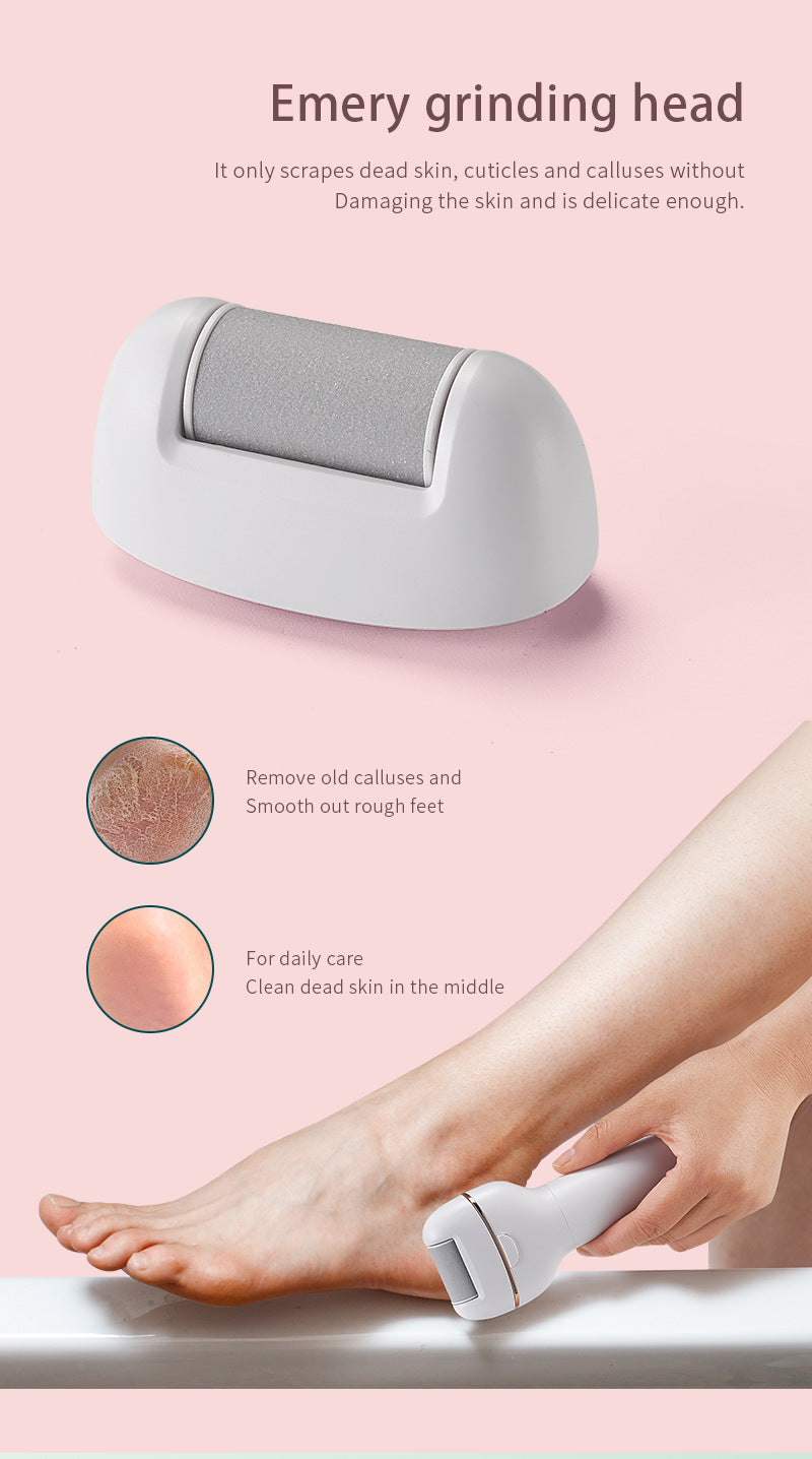 3-in-1 Ladies Electric Epilator, Shaver & Callus Remover with LED Display - Rechargeable & Waterproof Pink