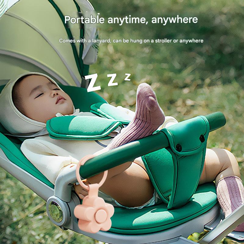 Portable White Noise Sleep Aid & Night Light - Soothing Sounds Matcha color