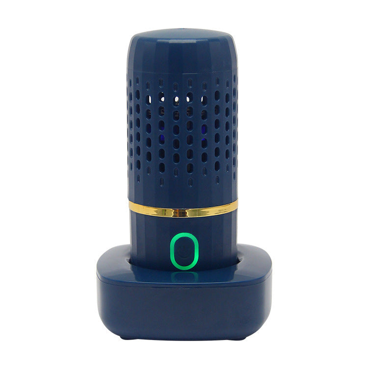 Wireless Fruit & Vegetable Purifier - Electrolytic Cleaning, Removes Residue, IPX7 Waterproof blue