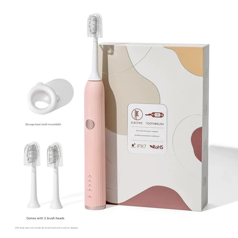 Advanced Sonic Electric Toothbrush - 8 Modes, Long Battery Life 300 Days Standby , Gentle & Effective Cleaning Pink