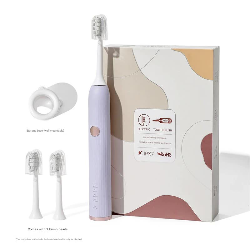 Advanced Sonic Electric Toothbrush - 8 Modes, Long Battery Life 300 Days Standby , Gentle & Effective Cleaning Purple