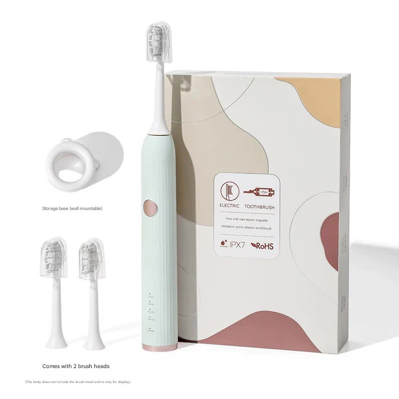 Advanced Sonic Electric Toothbrush - 8 Modes, Long Battery Life 300 Days Standby , Gentle & Effective Cleaning Green