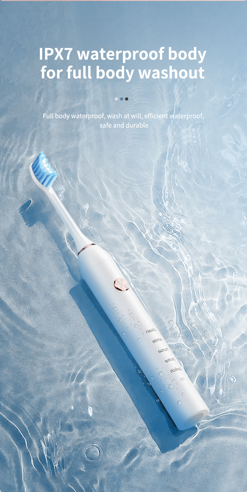 Professional Sonic Electric Toothbrush - 5 Modes, 40000 VPM, 180-Day Battery, IPX7 Waterproof with 4 Brush Heads pink