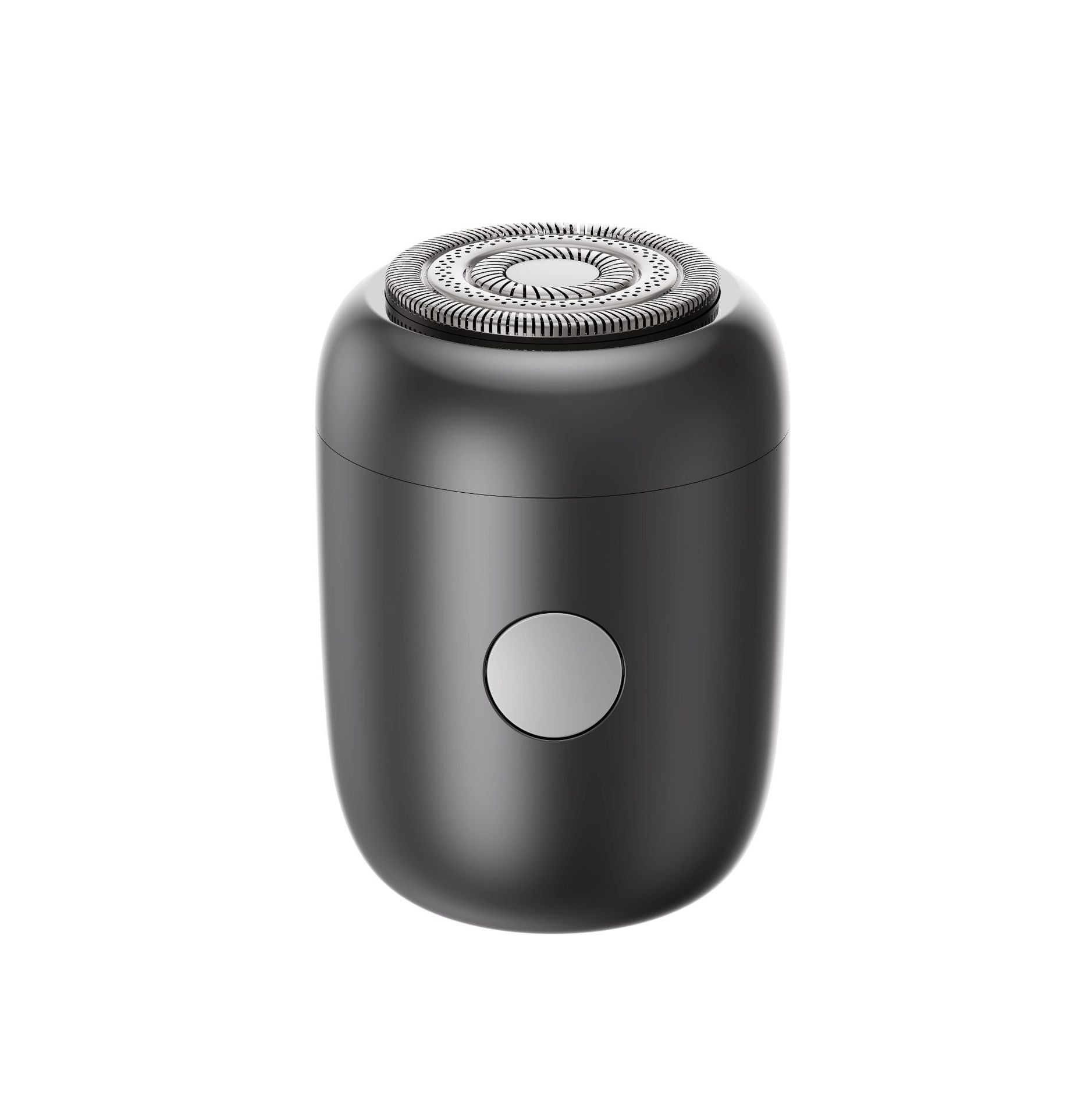 Mini Portable Electric Shaver - IPX7 Waterproof, Self-Sharpening Blades, 30-Day Battery, Travel Lock Black