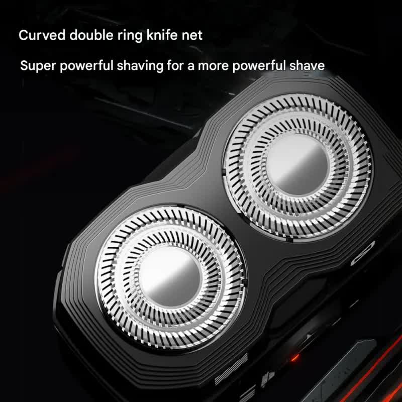 K002 Mini Electric Shaver - 3D Floating Head, IPX7 Waterproof, Type-C Charging, 70 Min Runtime Product Description Black