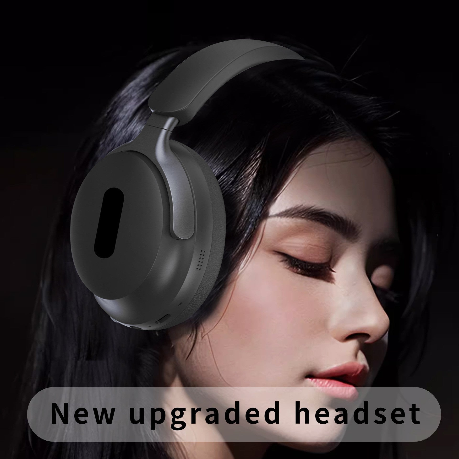AKZ 25 Wireless Over-Ear Headphones - Bluetooth 5.3, Hi-Fi Audio, Noise-Isolating, Long Battery Life Black