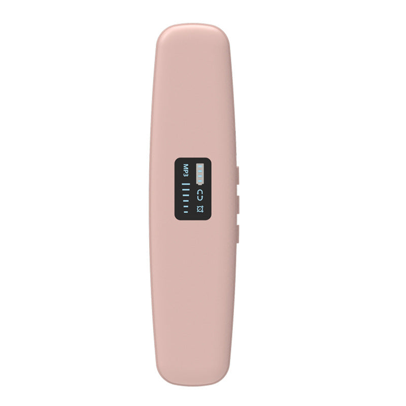 Under-Pillow Bone Conduction Sleep Sound Device - Bluetooth 5.3, TF Card, 8H Playtime & Timer Pink