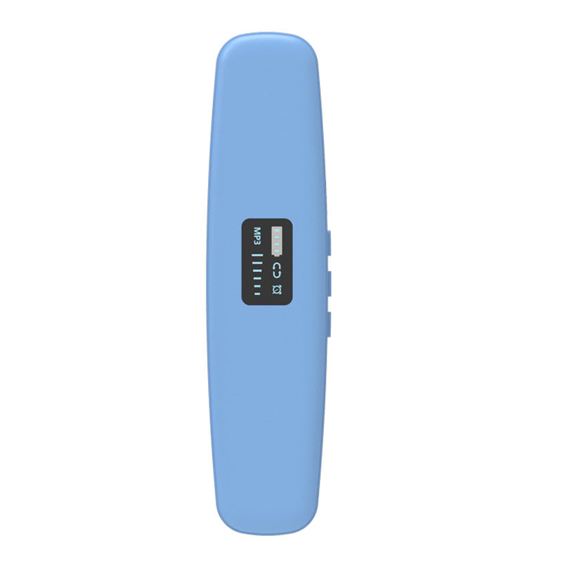 Under-Pillow Bone Conduction Sleep Sound Device - Bluetooth 5.3, TF Card, 8H Playtime & Timer Blue