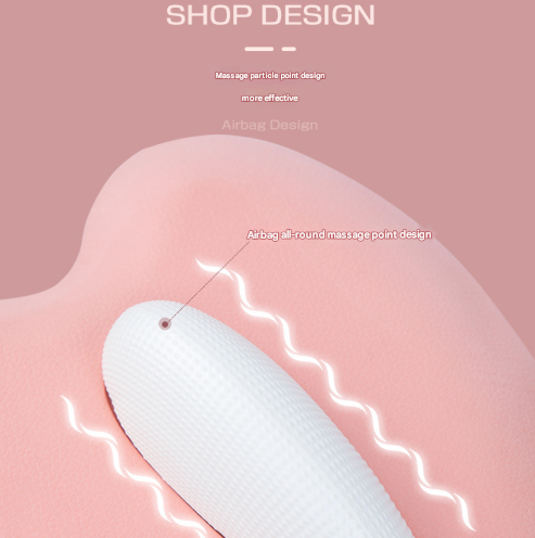 Pink Ergonomic Pelvic Floor Strengthener - Inner Thigh & Hip Trainer for Men and Women Non-electric