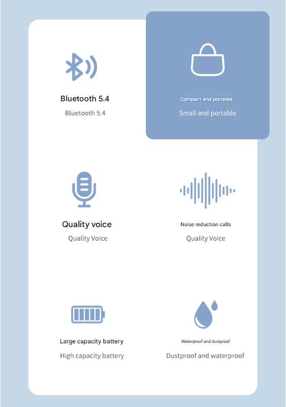 White WG-05 New OWS Bone Conduction Bluetooth Earphones with AI Translation - Non-In-Ear Sports Design
