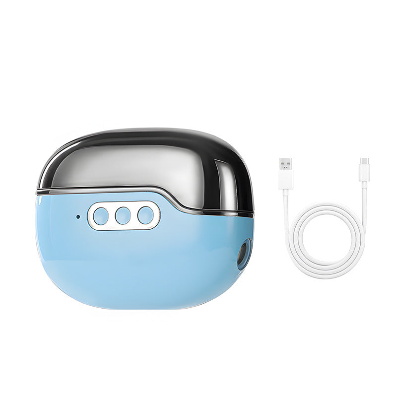 4-in-1 Electric Nail Care Device - Clipper, Grinder, Polisher & UV Sterilizer with Multiple Modes blue