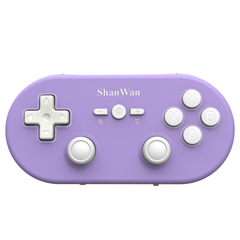 Slim Portable Wireless Game Controller - Multi-Platform for iOS/Windows/Android, 800Hz Dual Hall Sensing purple