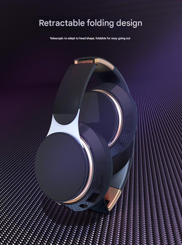 Wireless Bluetooth 5.0 Over-Ear Headphones - HIFI Deep Bass, Foldable Design, 10Hr Playtime green