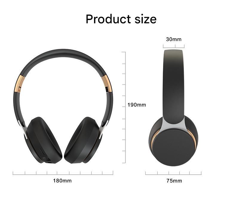 Wireless Bluetooth 5.0 Over-Ear Headphones - HIFI Deep Bass, Foldable Design, 10Hr Playtime green