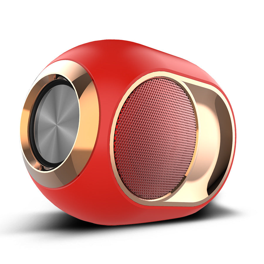 Portable Wireless Bluetooth 5.0 Speaker - TWS Stereo, Powerful Bass, Hands-Free Calls & Multiple Playback Modes red