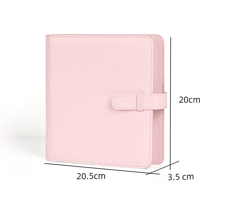 PU Leather Instant Photo Album - Holds 288 Photos, Compatible with Instax Square & Mini Films blue