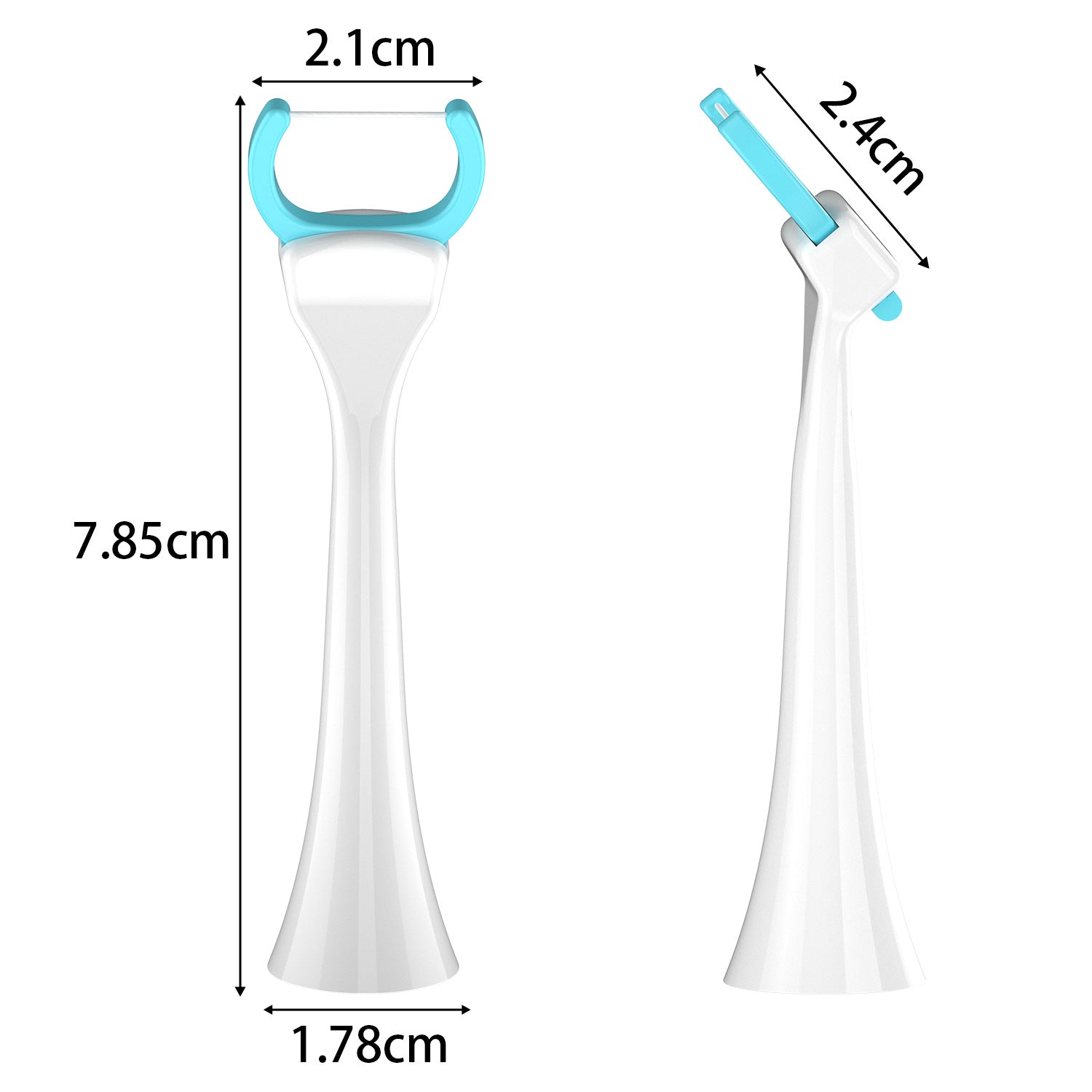 2-in-1 Sonic Electric Toothbrush & Power Flosser Kit - 3 Modes, 31000VPM, IPX7 Waterproof, with Travel Case white